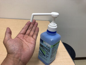 手洗い・アルコール消毒